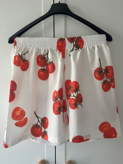 SZORTY DAMSKIE W POMIDORY BAWEŁNIANE TOMATO
